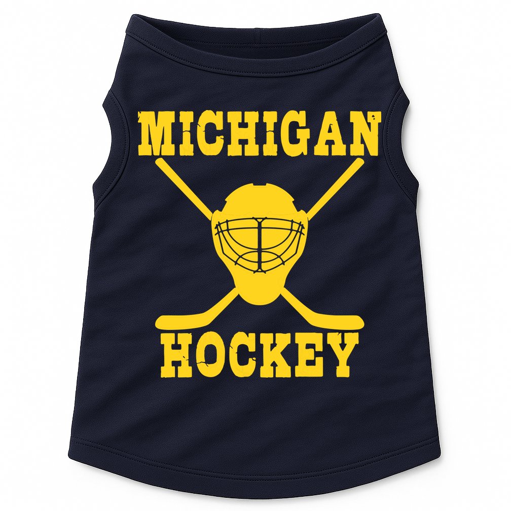 Michigan Hockey Doggie Tank