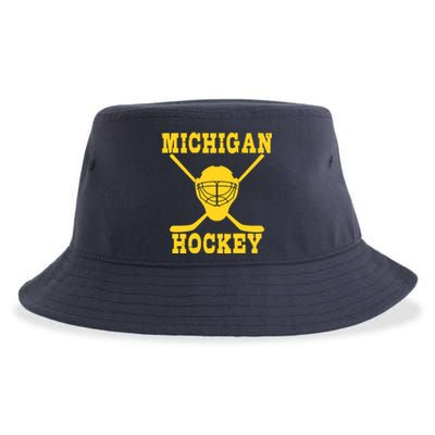 Michigan Hockey Sustainable Bucket Hat