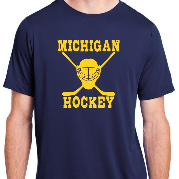 Michigan Hockey Adult ChromaSoft Performance T-Shirt