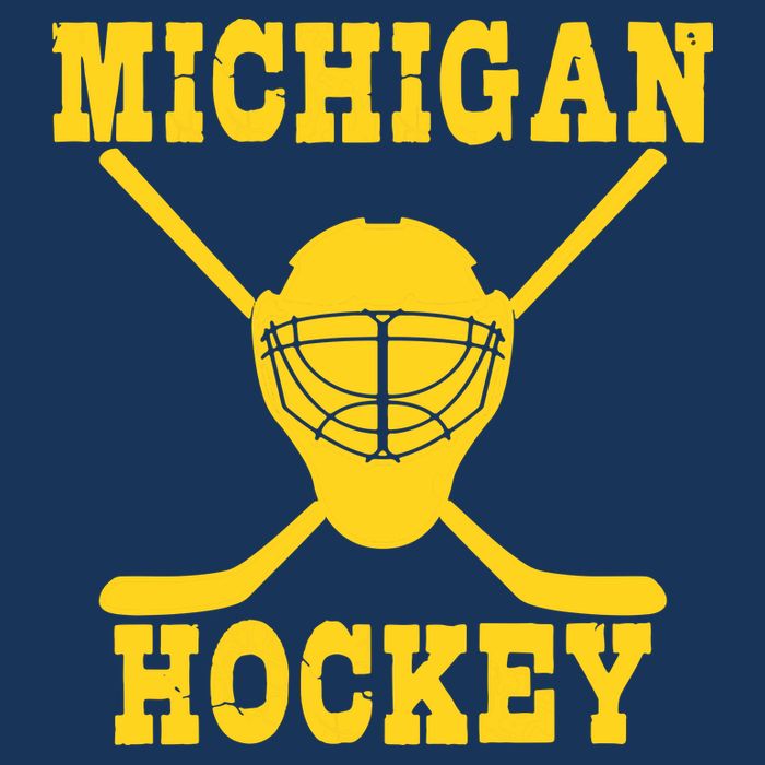 Michigan Hockey Drawstring Bag