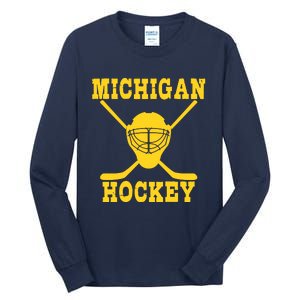 Michigan Hockey Tall Long Sleeve T-Shirt