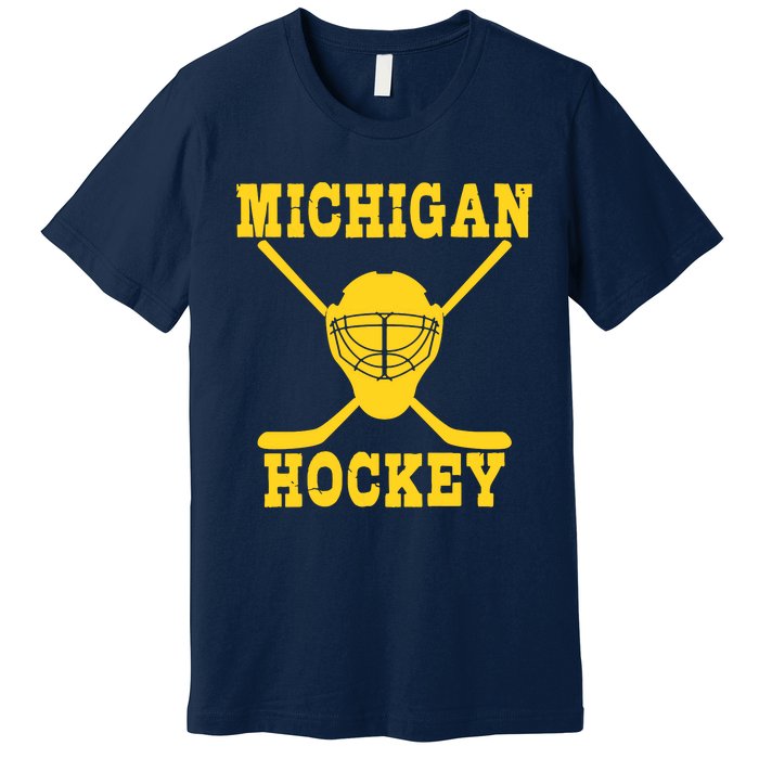 Michigan Hockey Premium T-Shirt