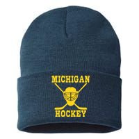 Michigan Hockey Sustainable Knit Beanie