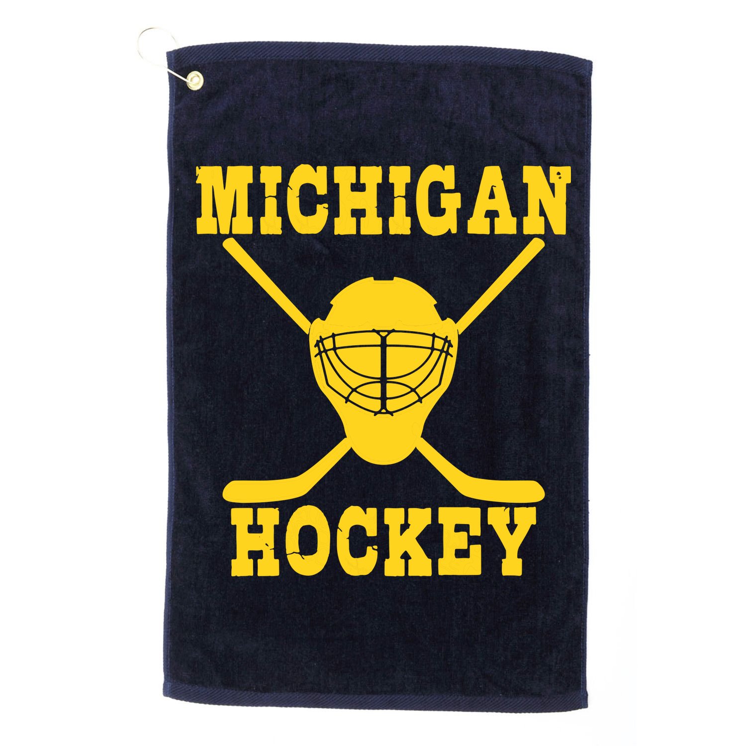 Michigan Hockey Golf Towel