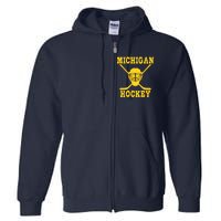 Michigan Hockey Full Zip Hoodie