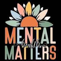 Mental Health Matters Flower 16 in Basic Backpack