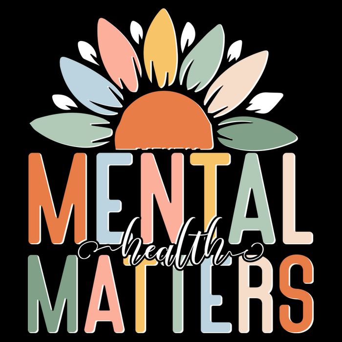 Mental Health Matters Flower 16 in Basic Backpack