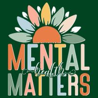 Mental Health Matters Flower T-Shirt