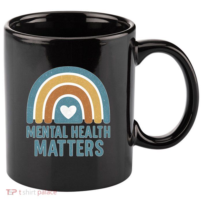 Mental Health Matters 11oz C Handle Ceramic Mug