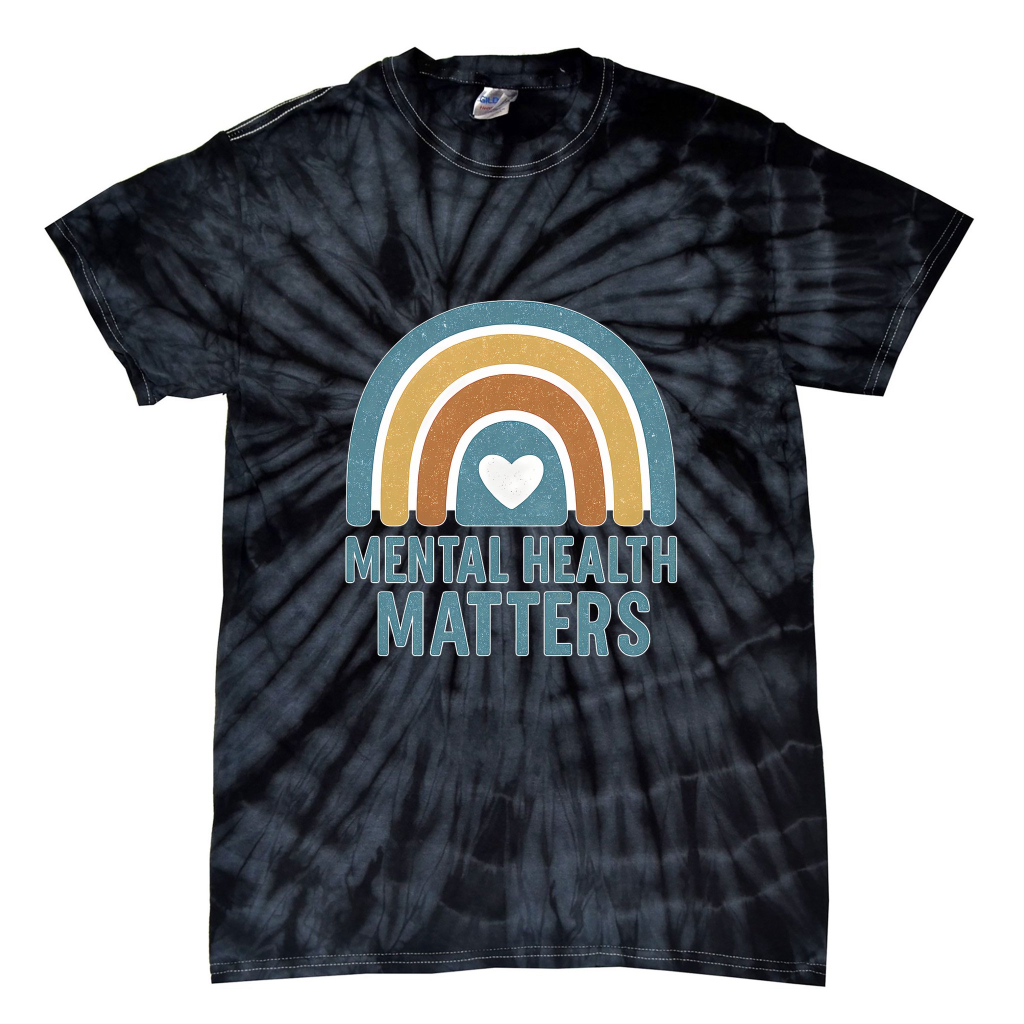 Mental Health Matters Tie-Dye T-Shirt
