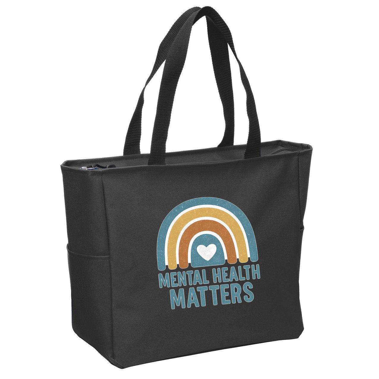 Mental Health Matters Zip Tote Bag