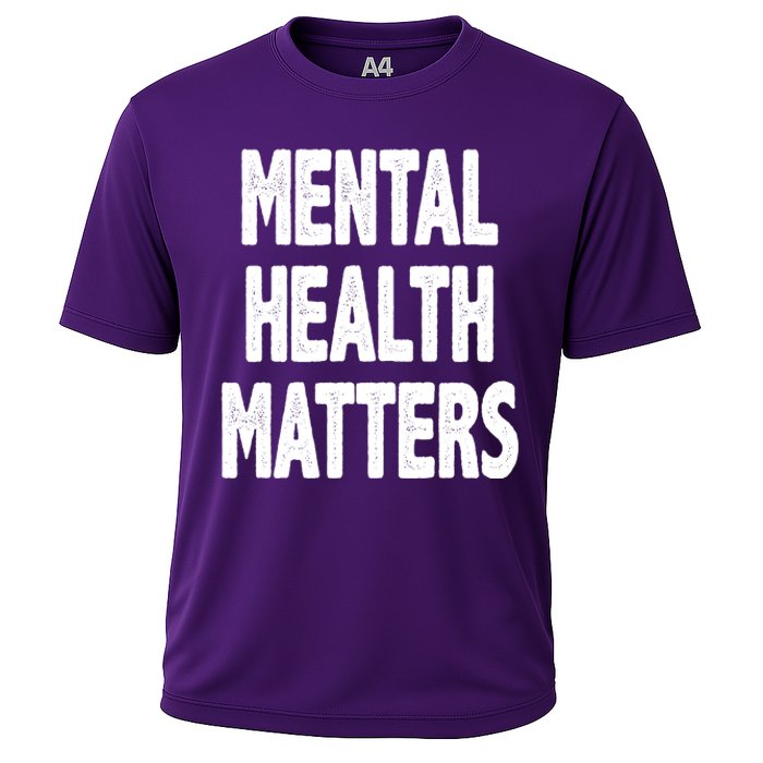 Mental Health Matters Awareness Cooling Performance Crew T-Shirt