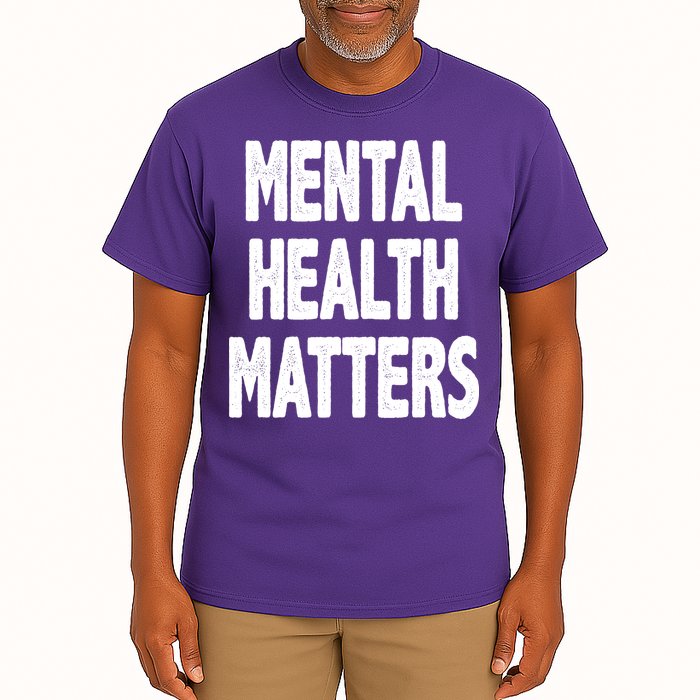 Mental Health Matters Awareness Tall T-Shirt