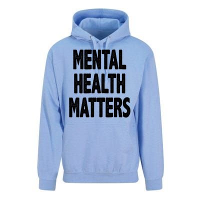 Mental Health Matters Awareness Unisex Surf Hoodie