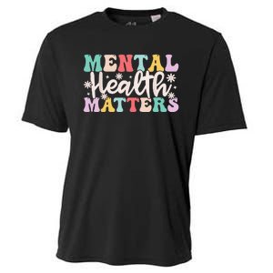 Mental Health Matters End The Stigma Cooling Performance Crew T-Shirt