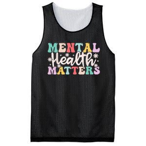 Mental Health Matters End The Stigma Mesh Reversible Basketball Jersey Tank