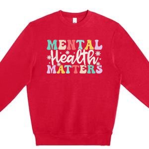 Mental Health Matters End The Stigma Premium Crewneck Sweatshirt