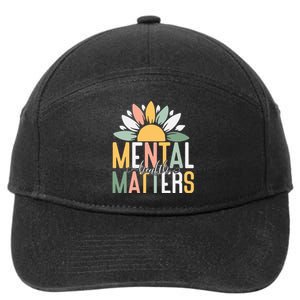 Mental Health Matters End The Stigma 7-Panel Snapback Hat