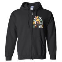 Mental Health Matters End The Stigma Full Zip Hoodie