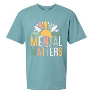 Mental Health Matters End The Stigma Sueded Cloud Jersey T-Shirt