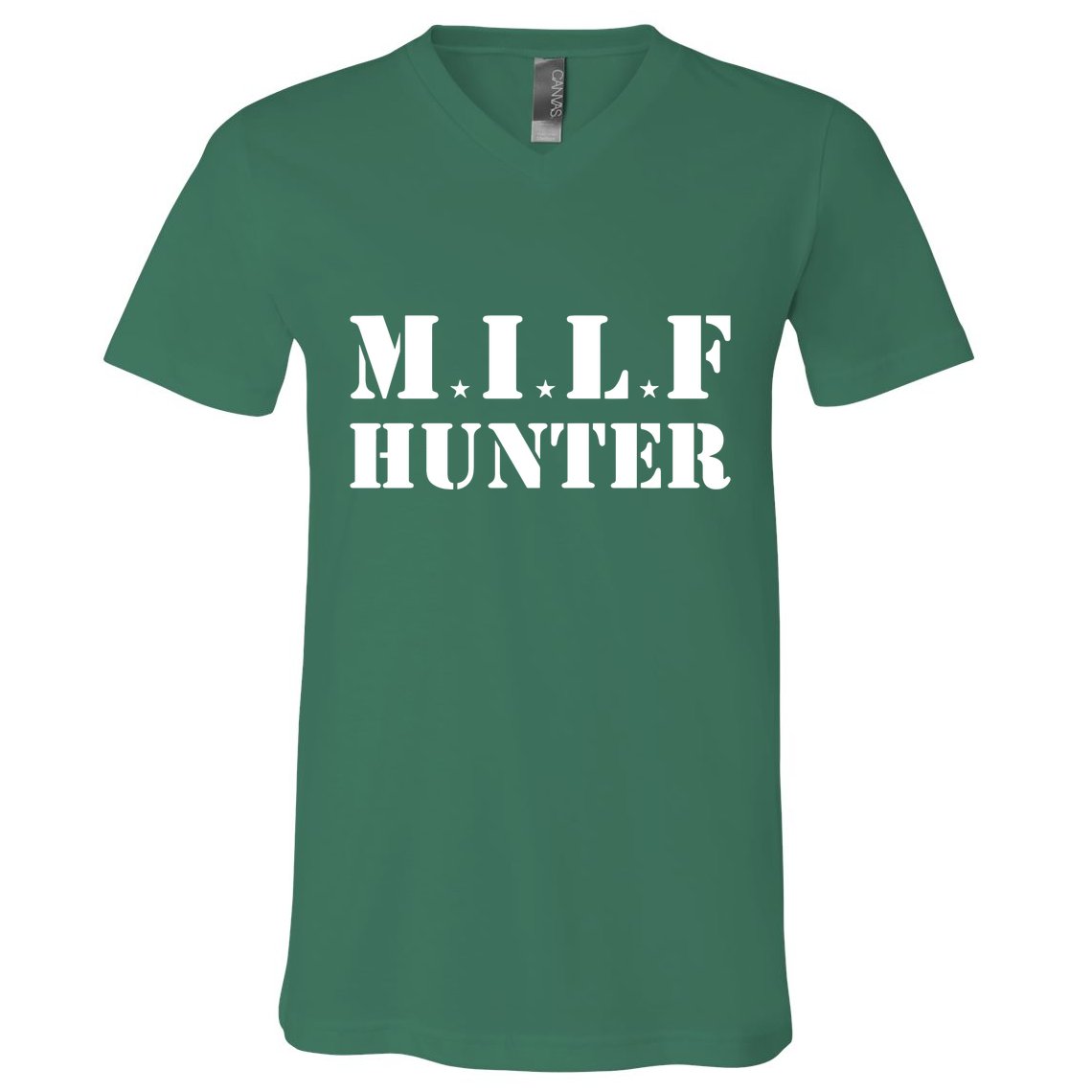 Milf Hunter V-Neck T-Shirt