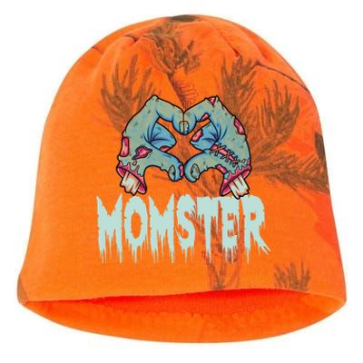 Momster Halloween Momster Family Matching Costume Funny Gift Kati - Camo Knit Beanie