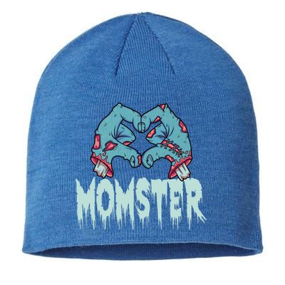 Momster Halloween Momster Family Matching Costume Funny Gift Sustainable Beanie