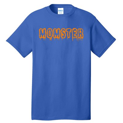 Momster Halloween Mom Monster Funny Orange Gift Tall T-Shirt