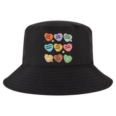 Mental Health Matters Floral Brain Health Awareness Cool Comfort Performance Bucket Hat