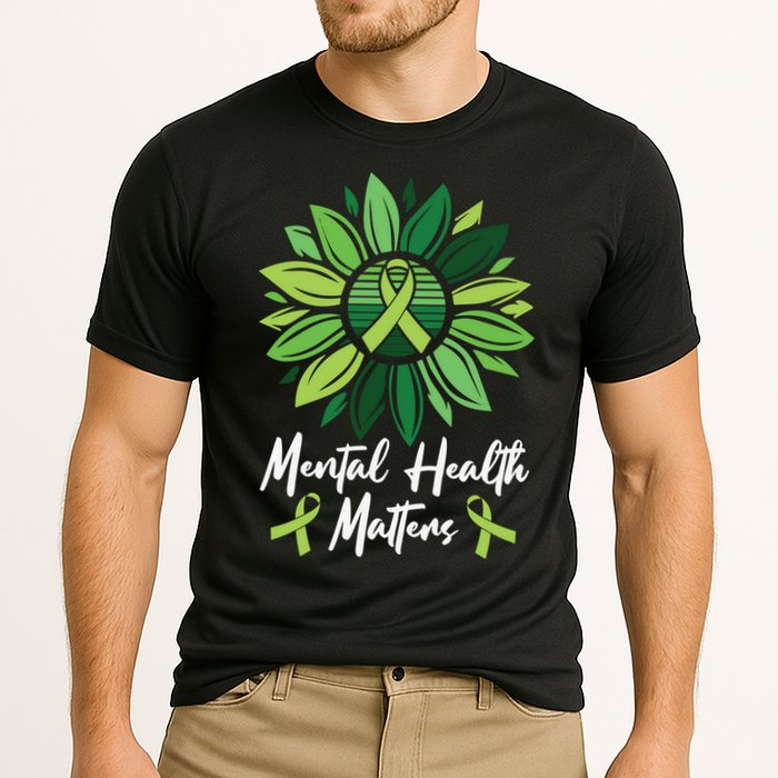 Mental Health Matters Mental Health Awareness Cooling Performance Crew T-Shirt