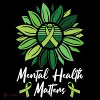 Mental Health Matters Mental Health Awareness Tall T-Shirt
