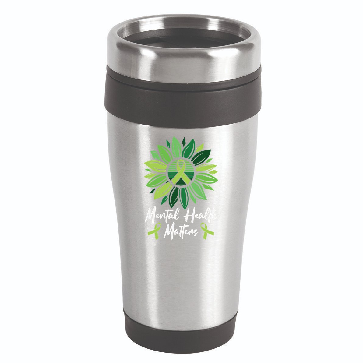 Mental Health Matters Mental Health Awareness 16oz Travel Tumbler