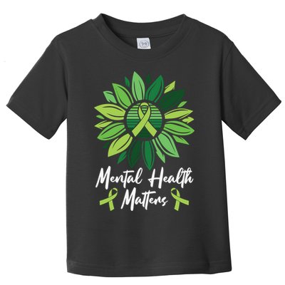 Mental Health Matters Mental Health Awareness Toddler T-Shirt