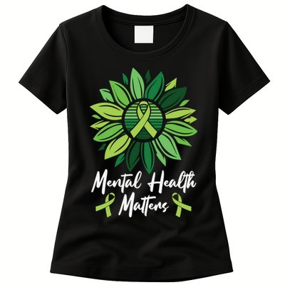 Mental Health Matters Mental Health Awareness Womens T-Shirt