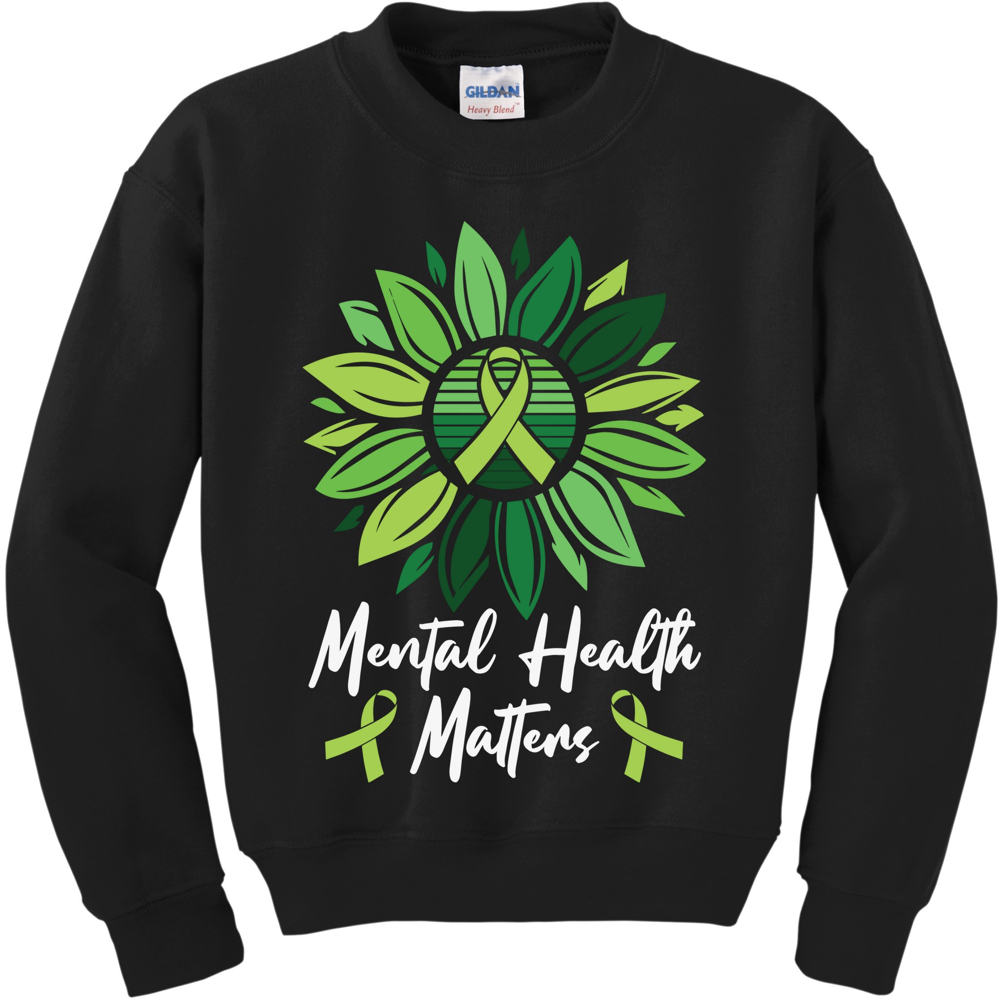 Mental Health Matters Mental Health Awareness Kids Sweatshirt