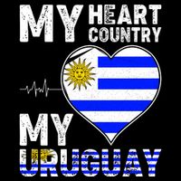 My Heart My Uruguay Impact Tech Backpack