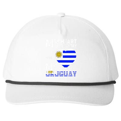 My Heart My Uruguay Snapback Five-Panel Rope Hat