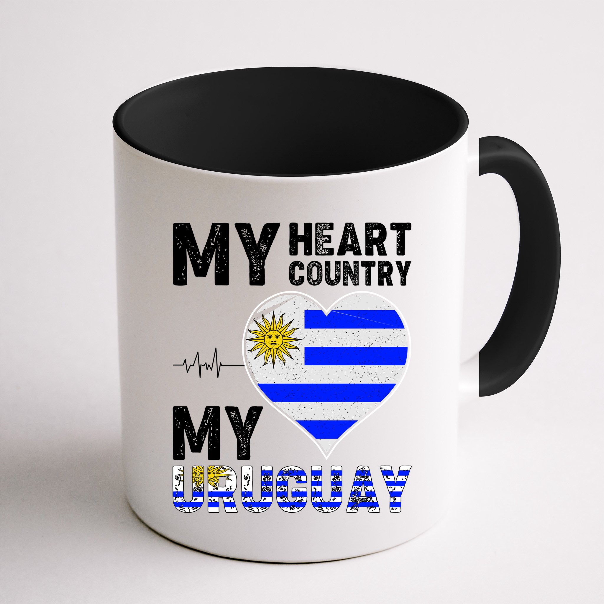 My Heart My Uruguay Mug