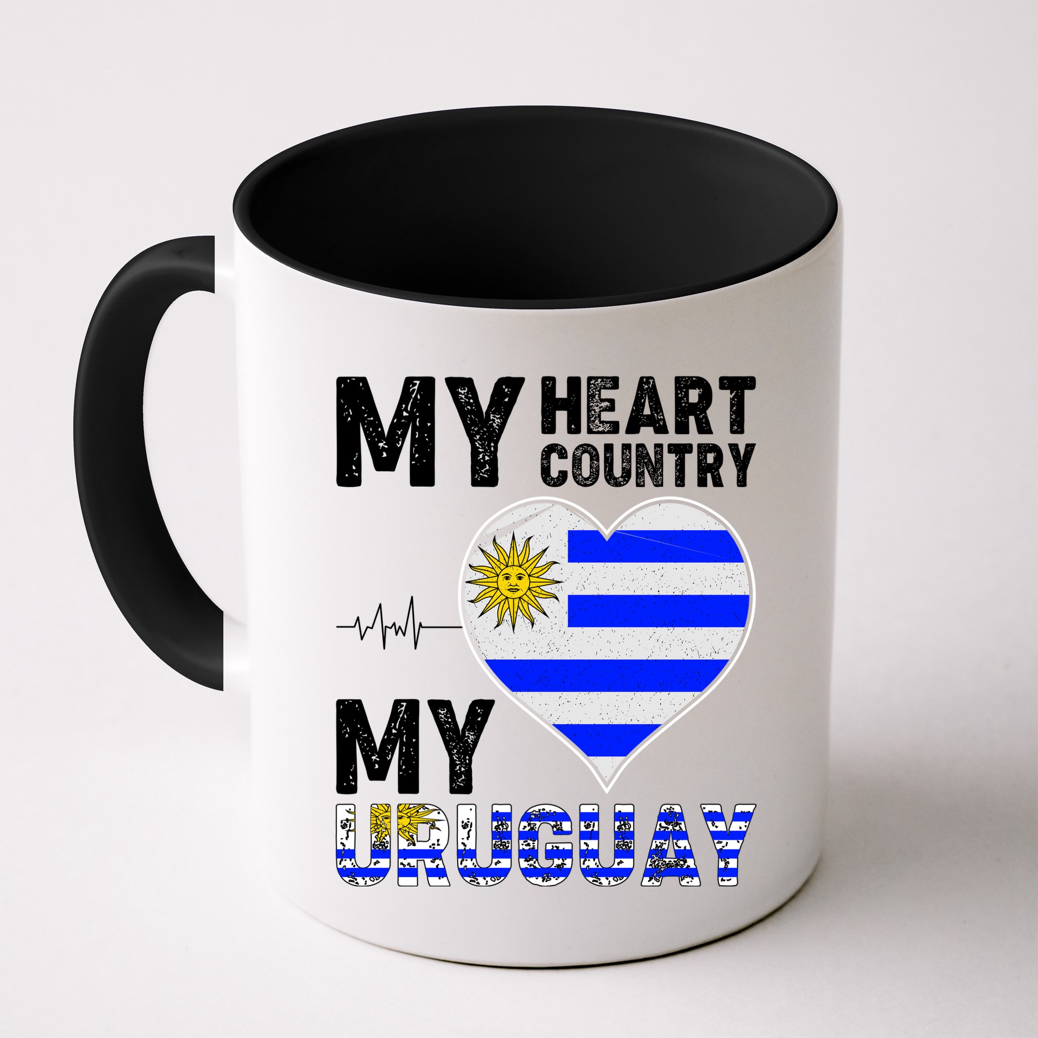 My Heart My Uruguay Mug