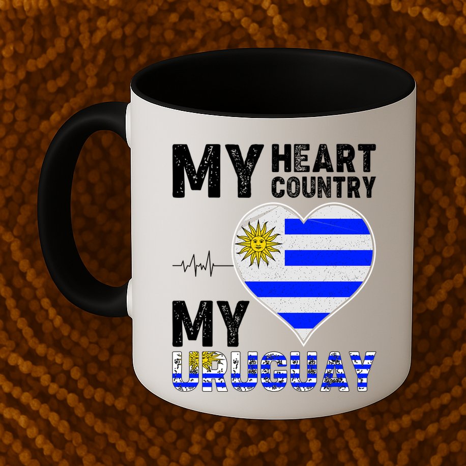 My Heart My Uruguay Mug