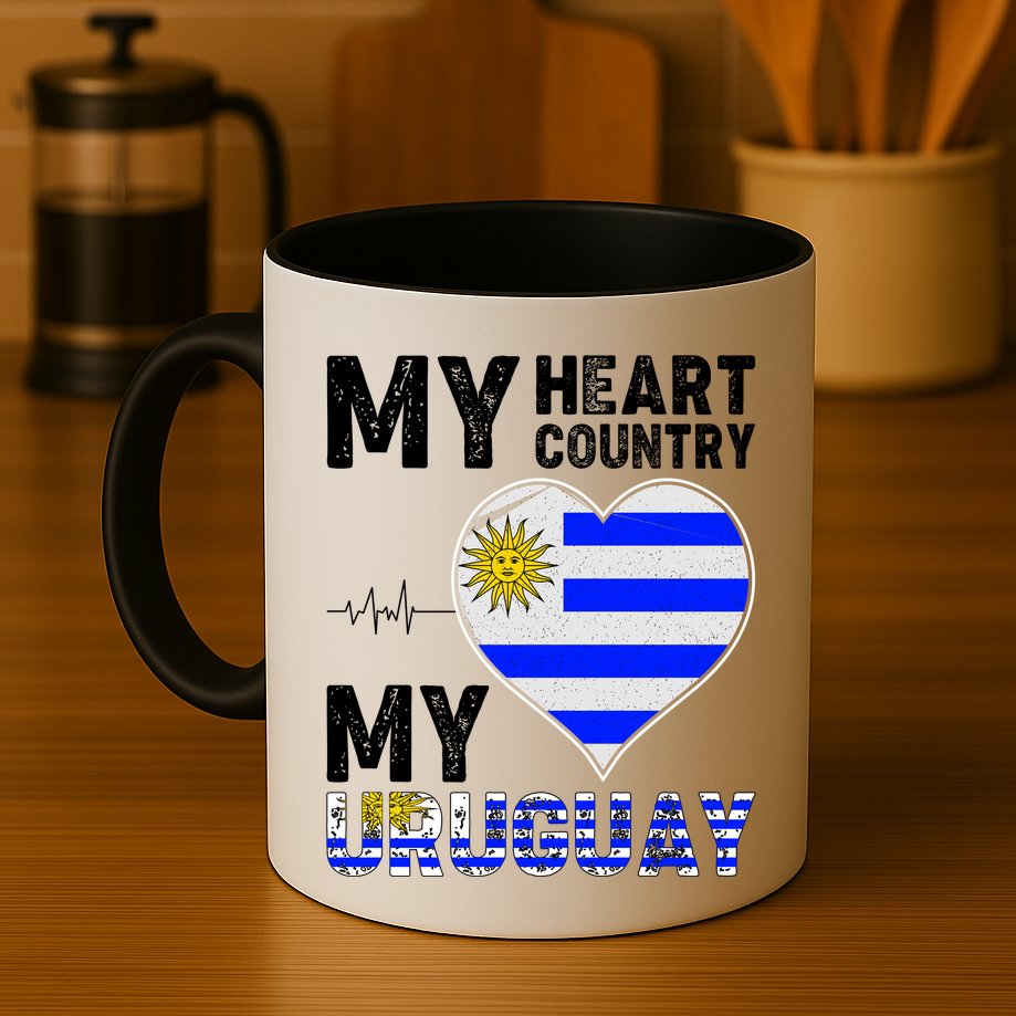 My Heart My Uruguay Mug