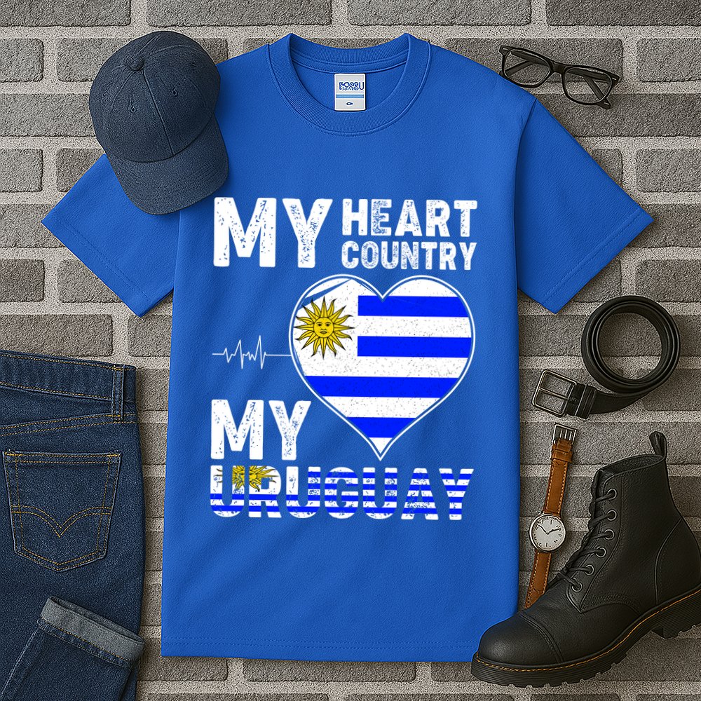 My Heart My Uruguay Tall T-Shirt