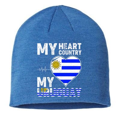 My Heart My Uruguay Sustainable Beanie