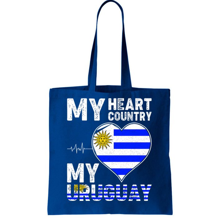 My Heart My Uruguay Tote Bag