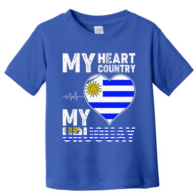 My Heart My Uruguay Toddler T-Shirt