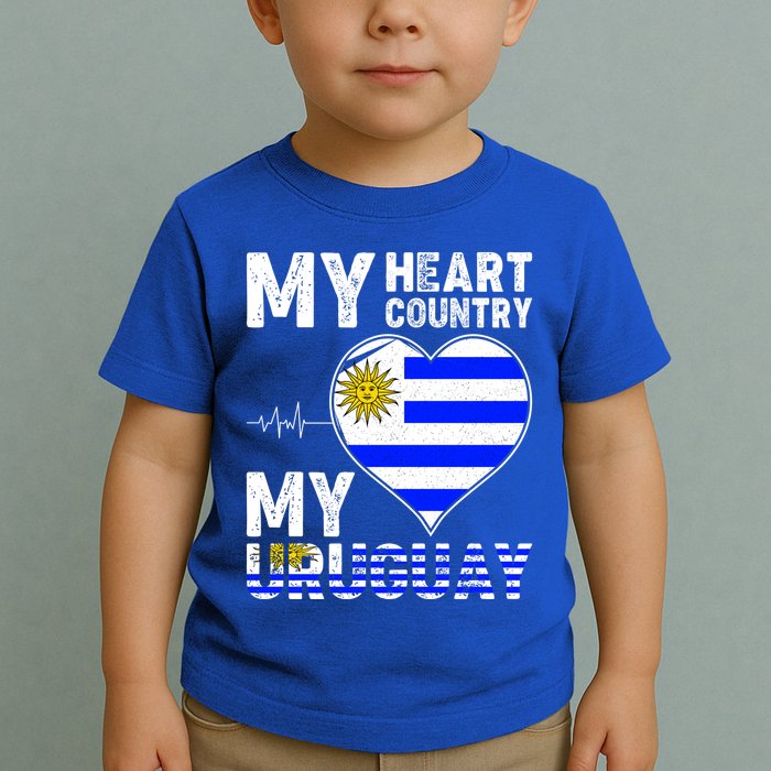 My Heart My Uruguay Toddler T-Shirt