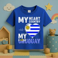 My Heart My Uruguay Toddler T-Shirt