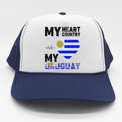 My Heart My Uruguay Trucker Hat