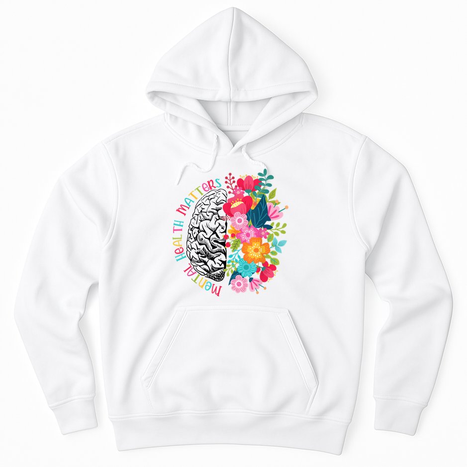 Mental Health Matters Plant Lovers Gardening Hoodie