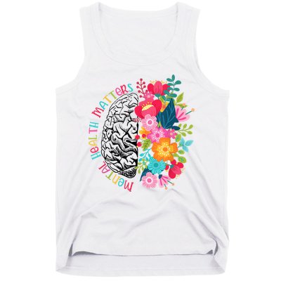 Mental Health Matters Plant Lovers Gardening Tank Top